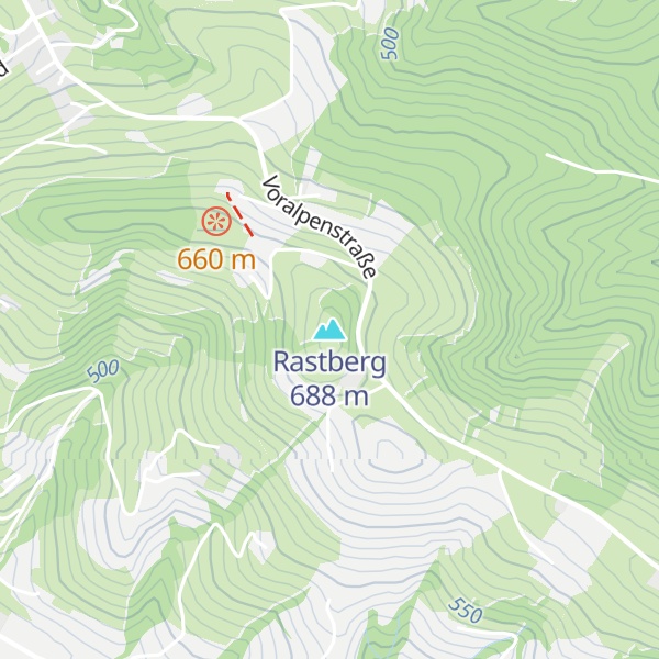 Map of Rastberg