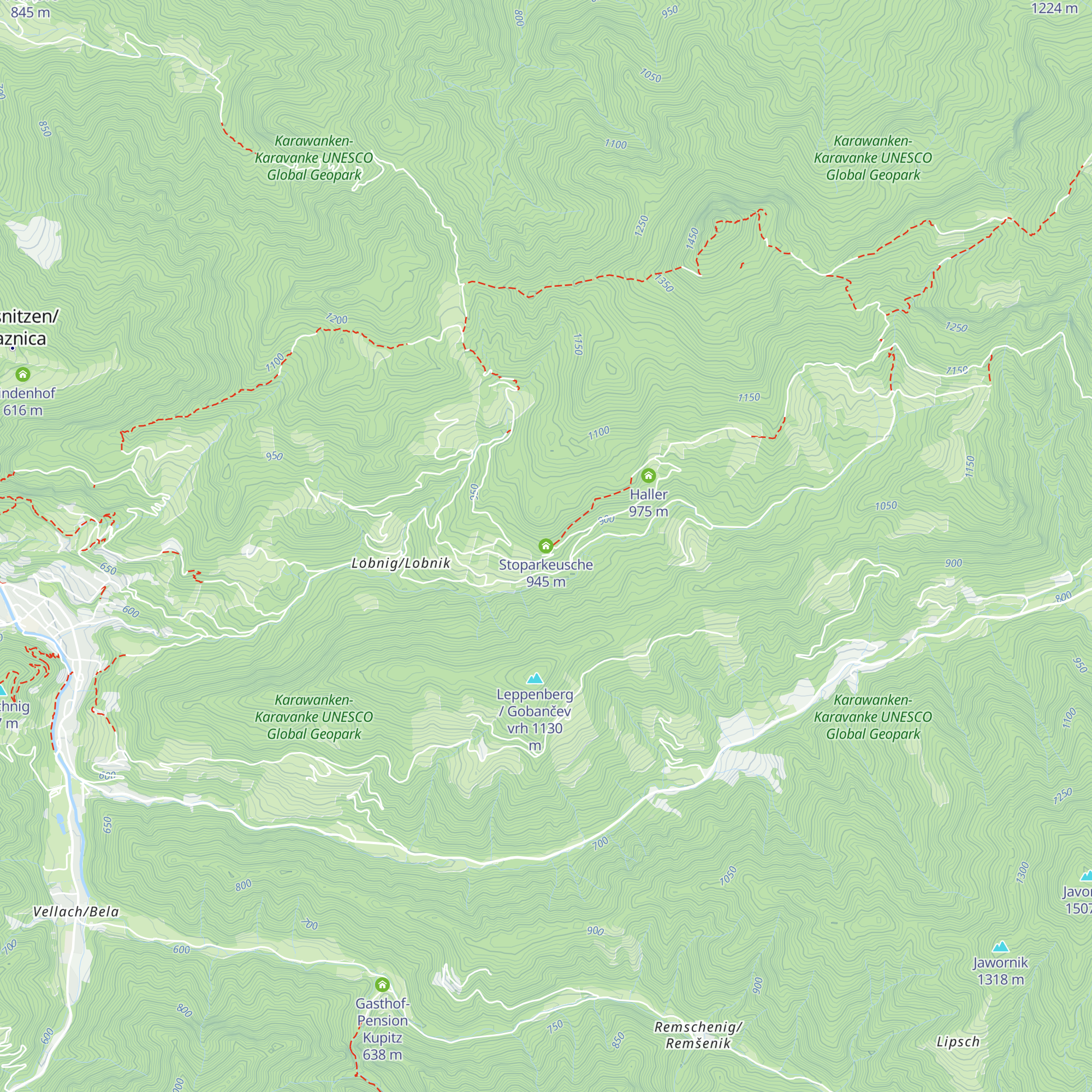 Stoparkeusche map