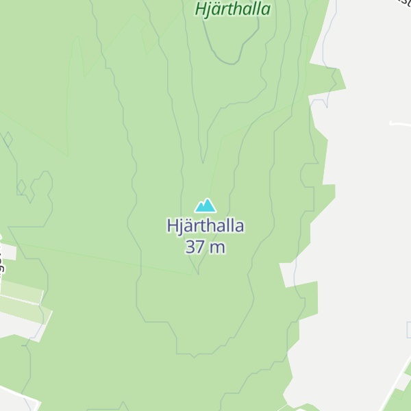 Map of Hjärthalla