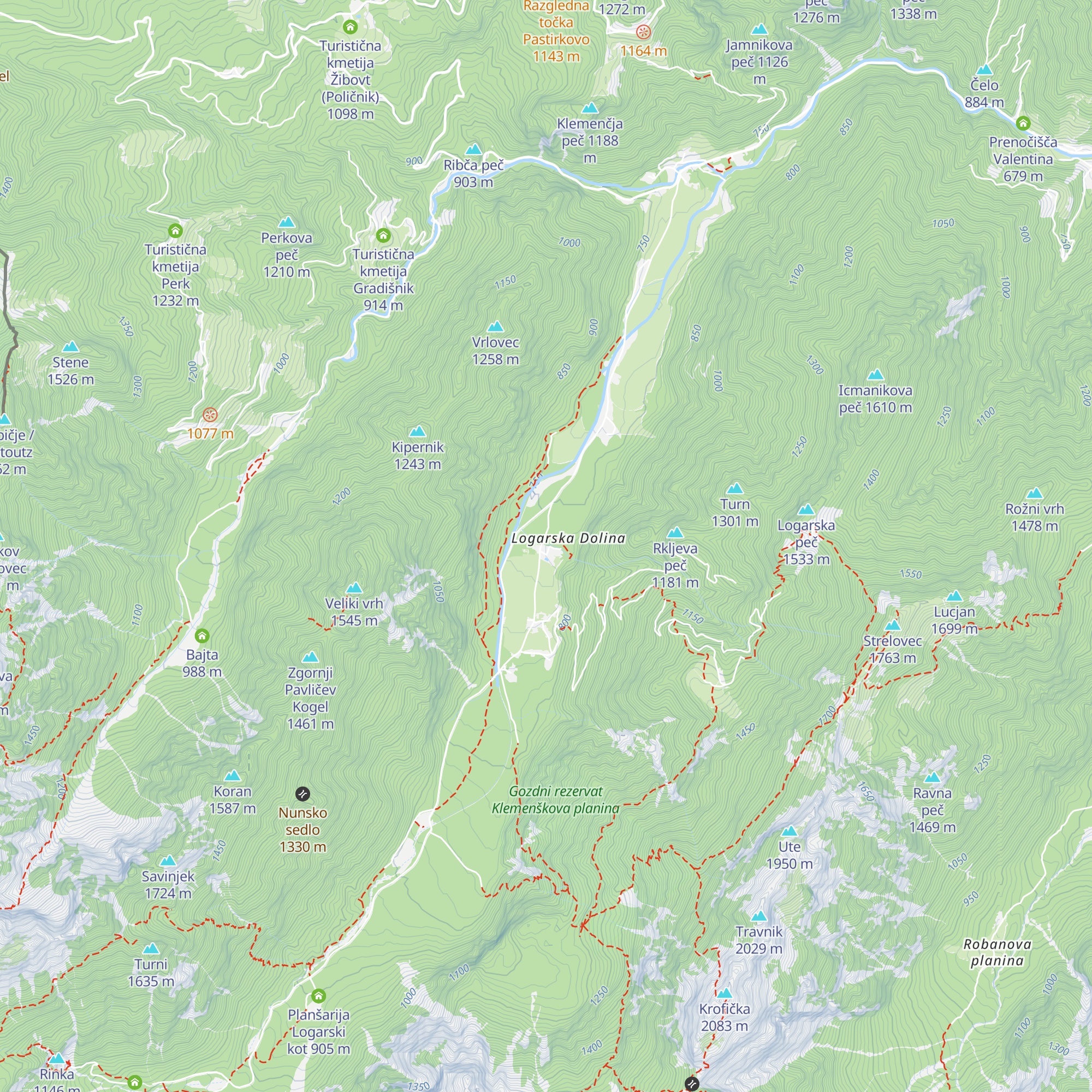 Počitniški dom Cinkarna map