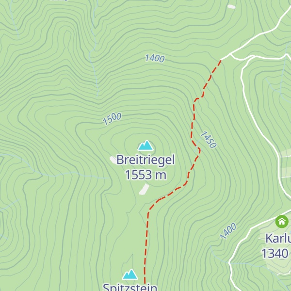 Map of Breitriegel