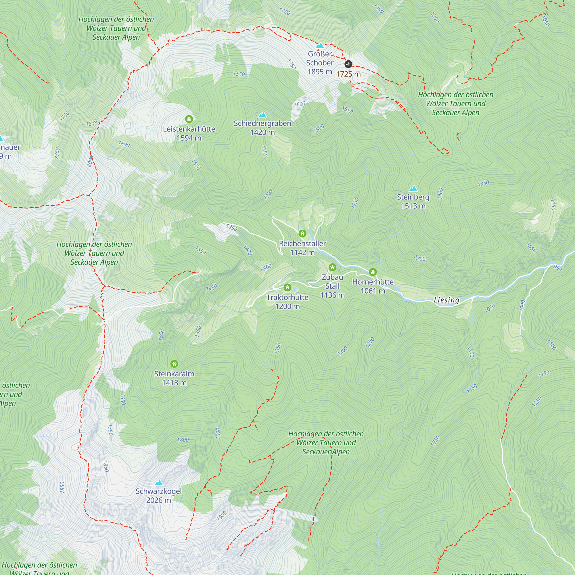 Traktorhütte map