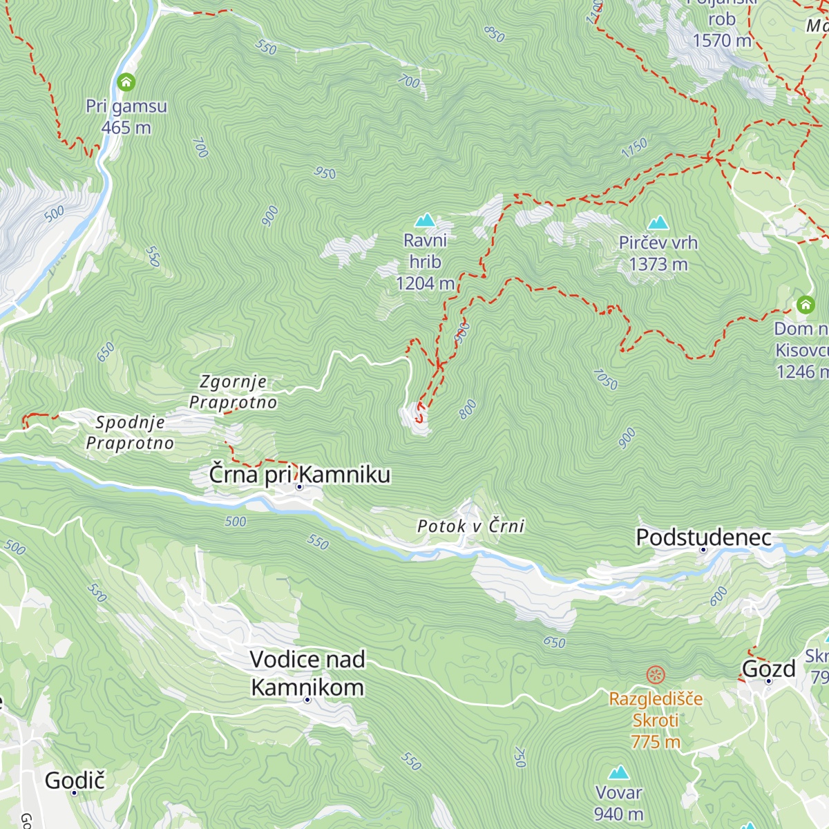 Sveti Primož map