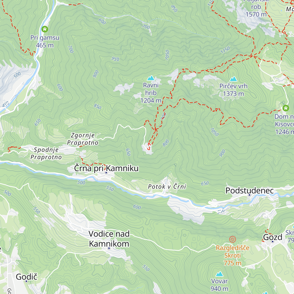 Sveti Primož map