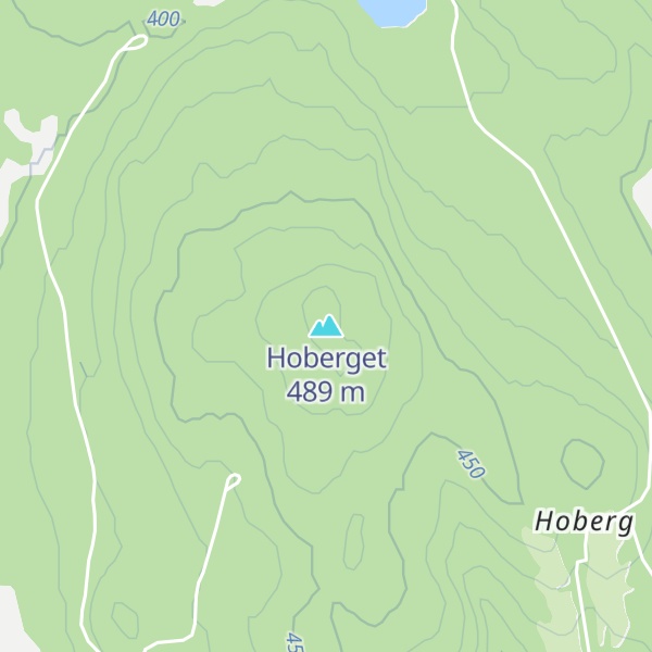Map of Hoberget