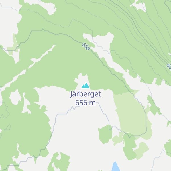 Map of Järberget