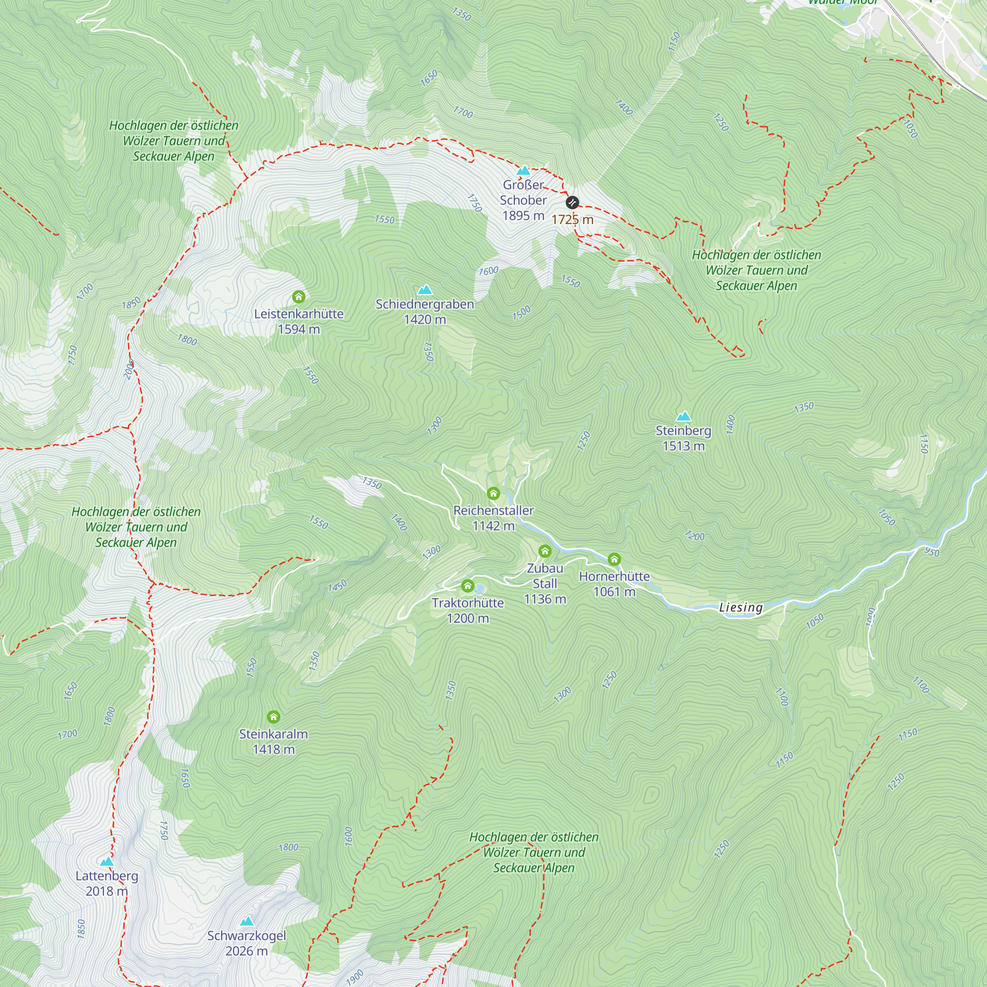 Reichenstaller map