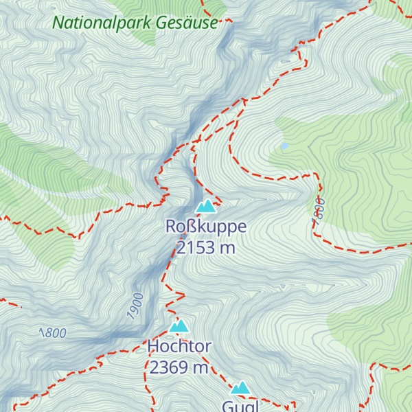 Map of Roßkuppe