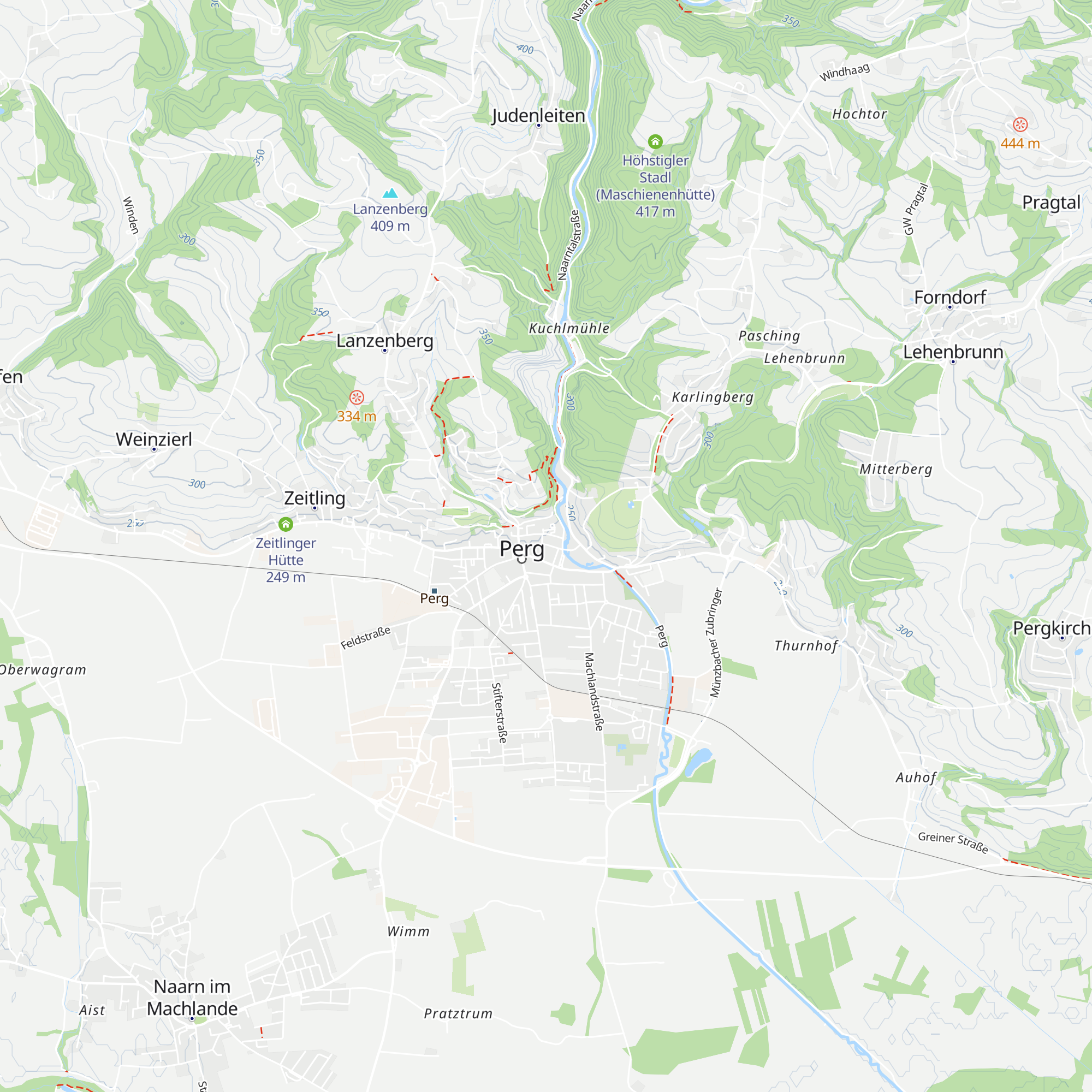 Stadtmarketing Perg map