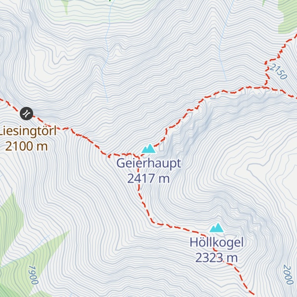 Map of Geierhaupt