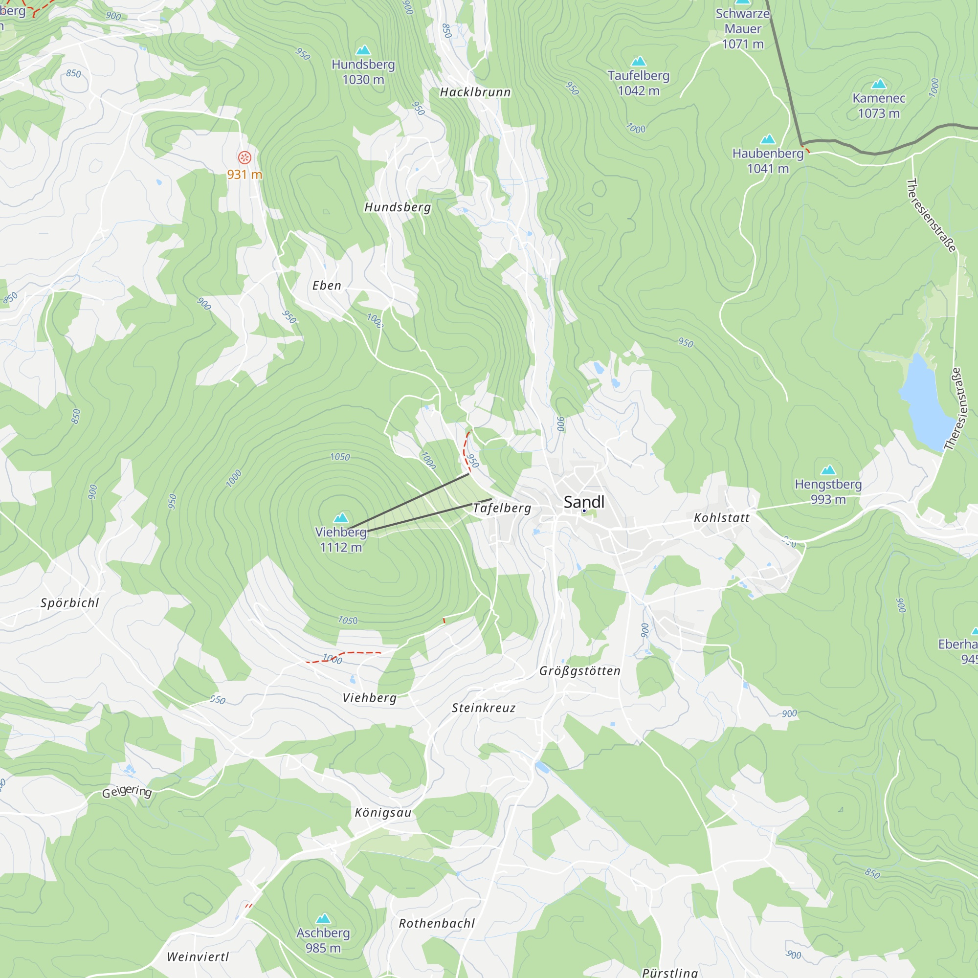 Viehberghütte map