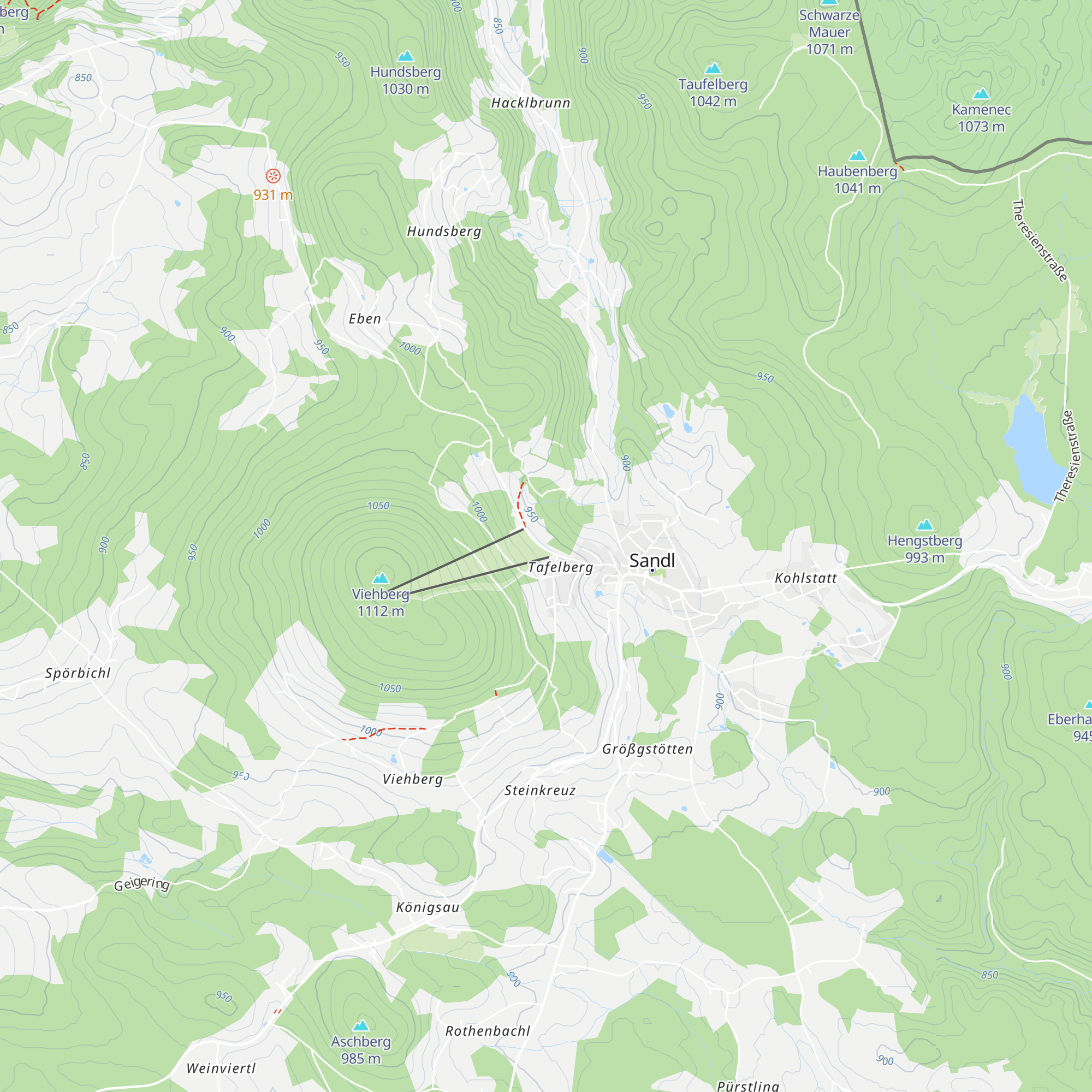 Viehberghütte map