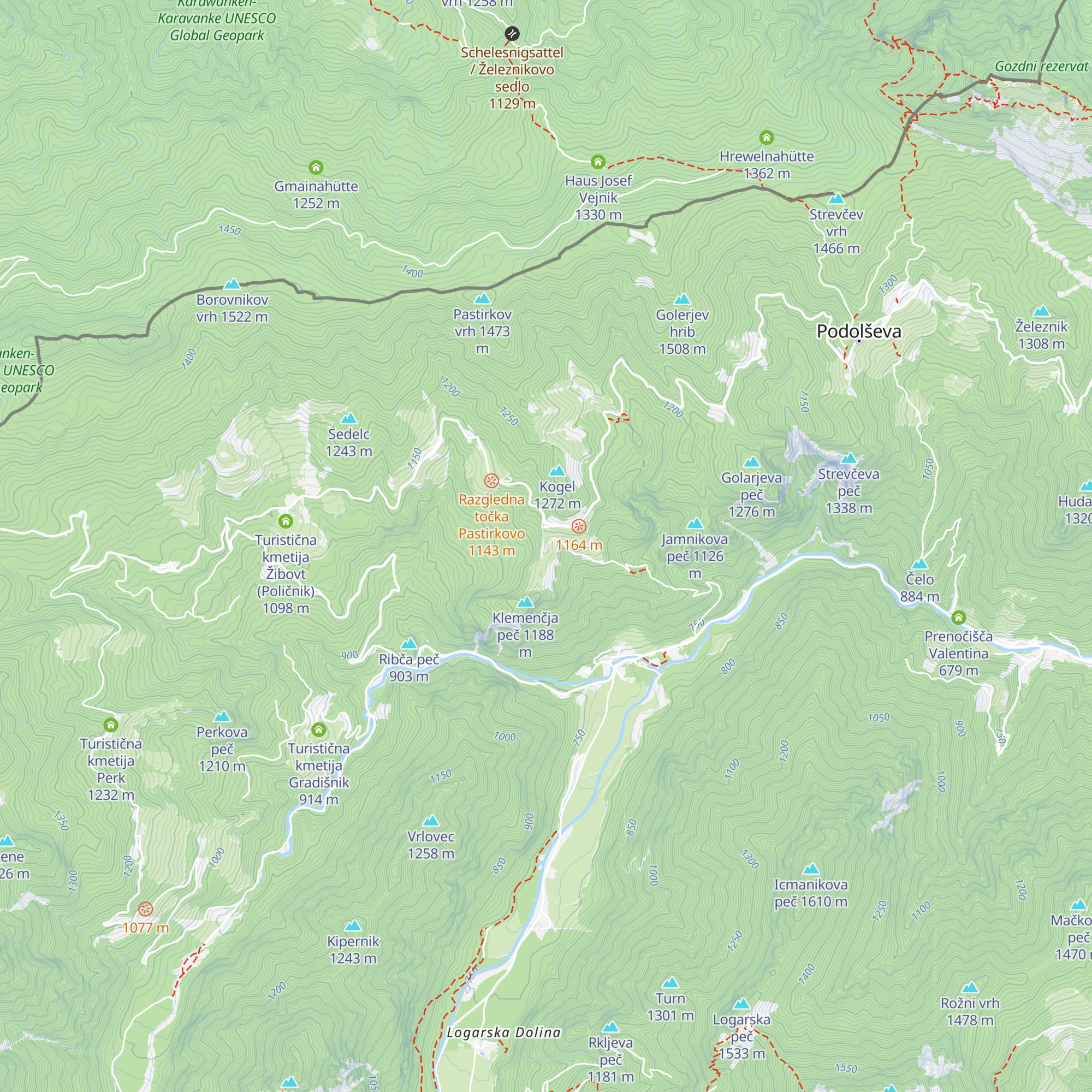 Izletniška kmetija Klemenšek map