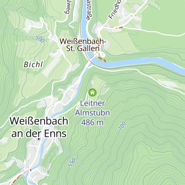 Map of Leitner Almstubn