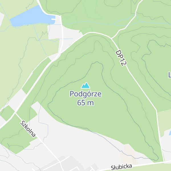Map of Podgórze