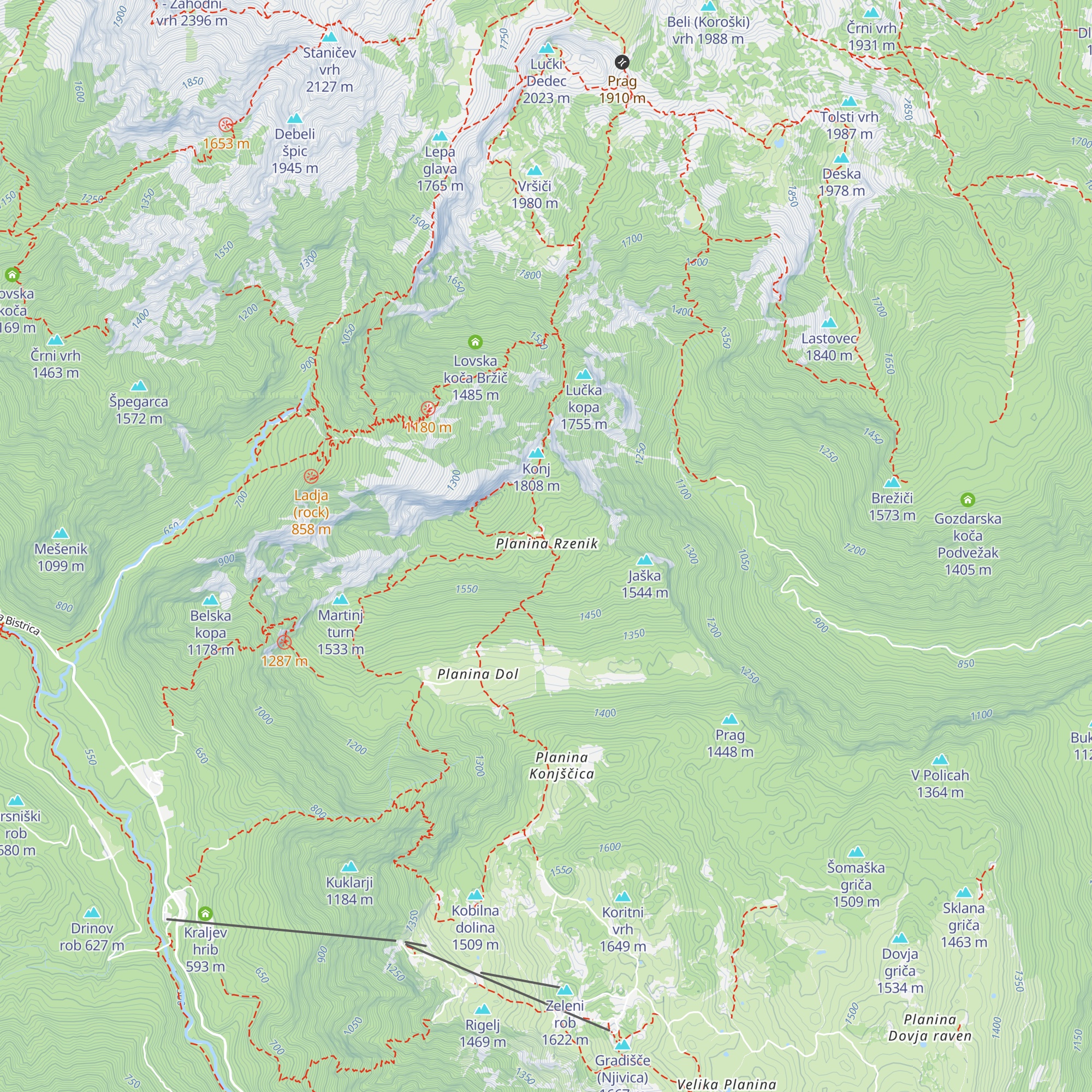 Mlakarjeva bajta map
