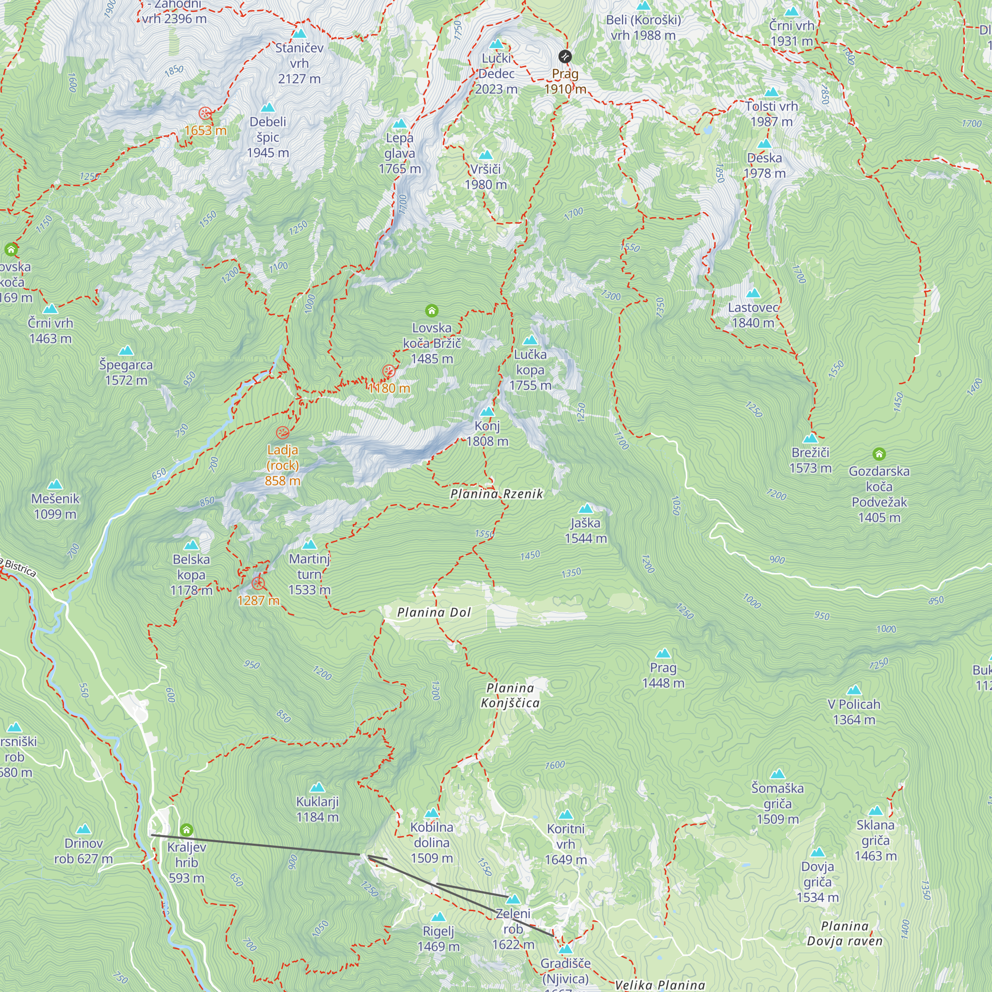 Mlakarjeva bajta map