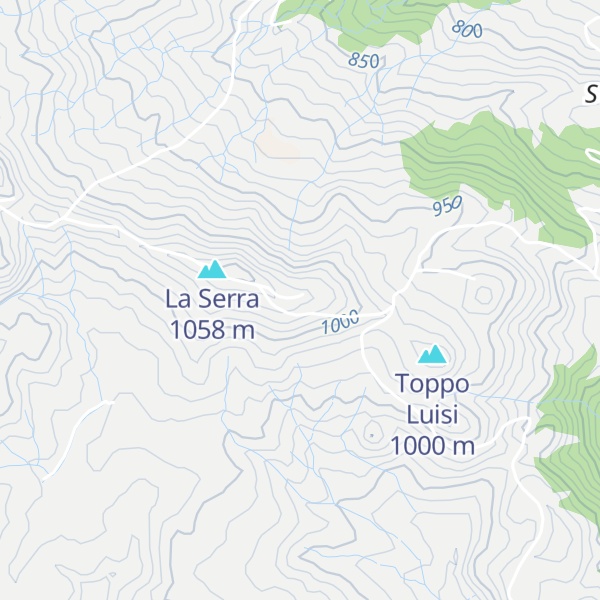 Map of Capanna a Tholos n°1