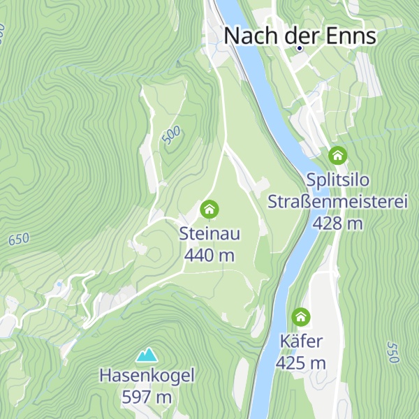 Map of Steinau
