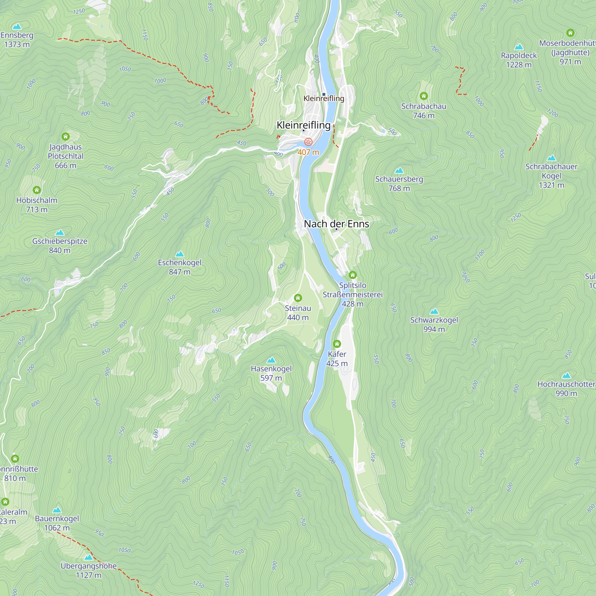 Steinau map