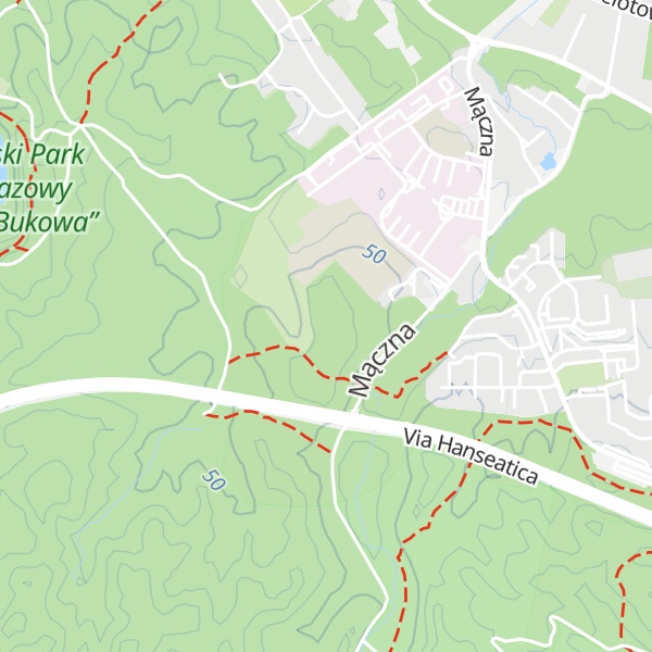 Map of Ilna góra