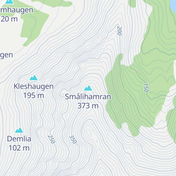 Map of Smålihamran