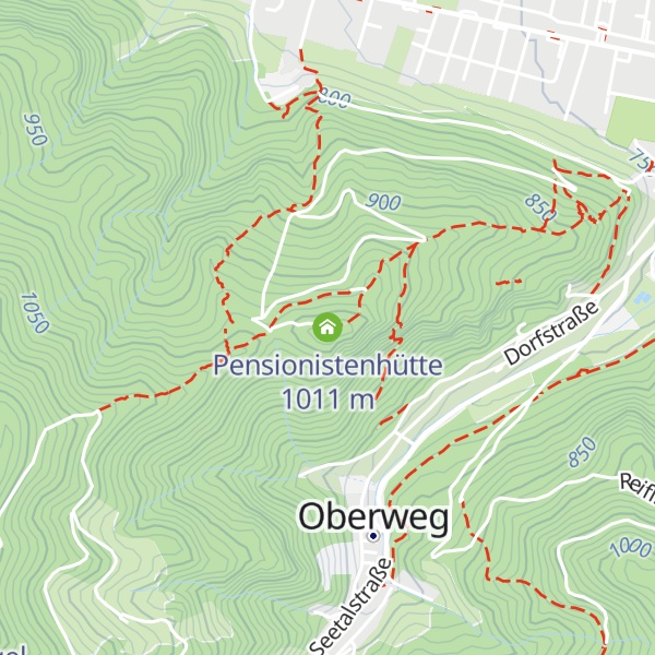 Map of Pensionistenhütte