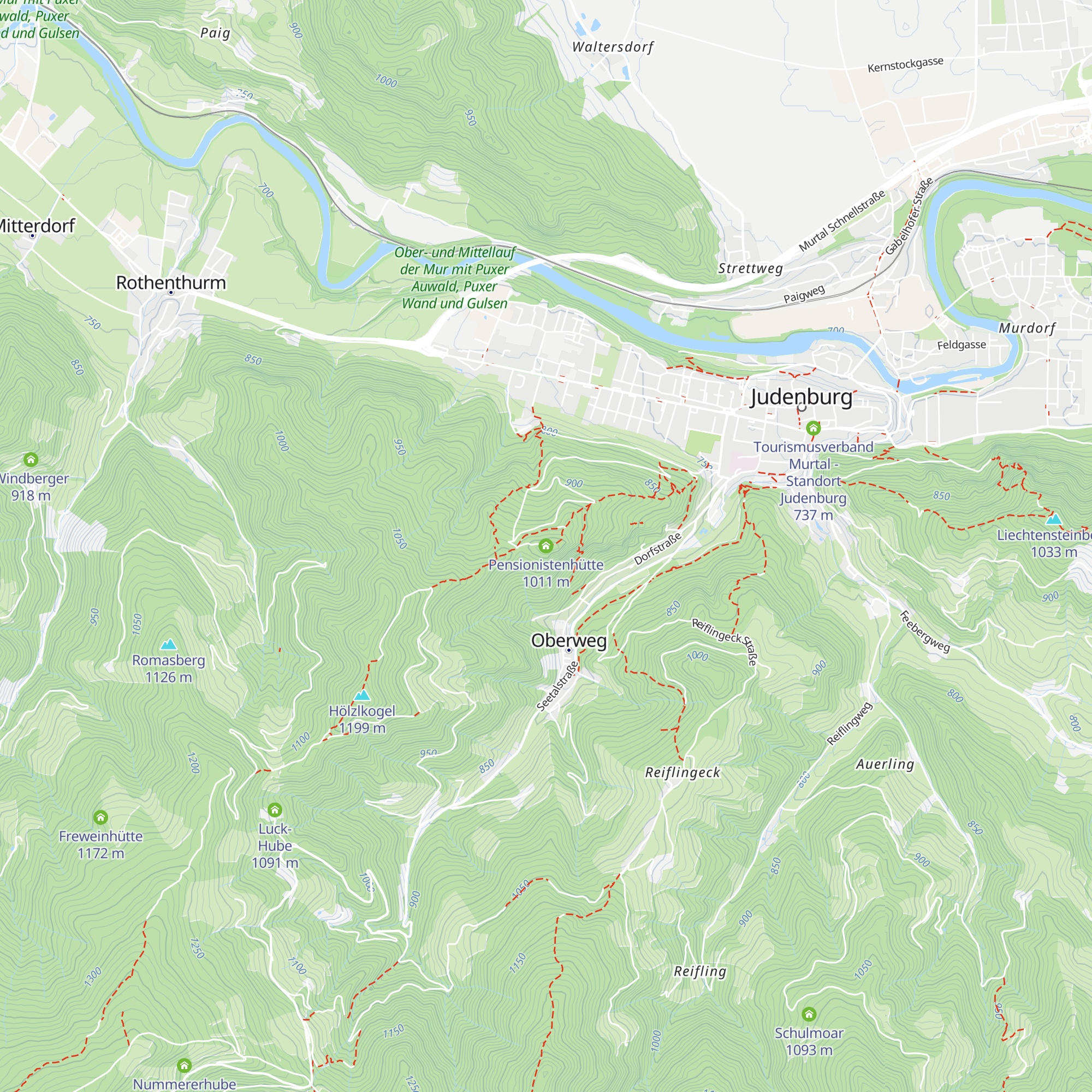 Pensionistenhütte map