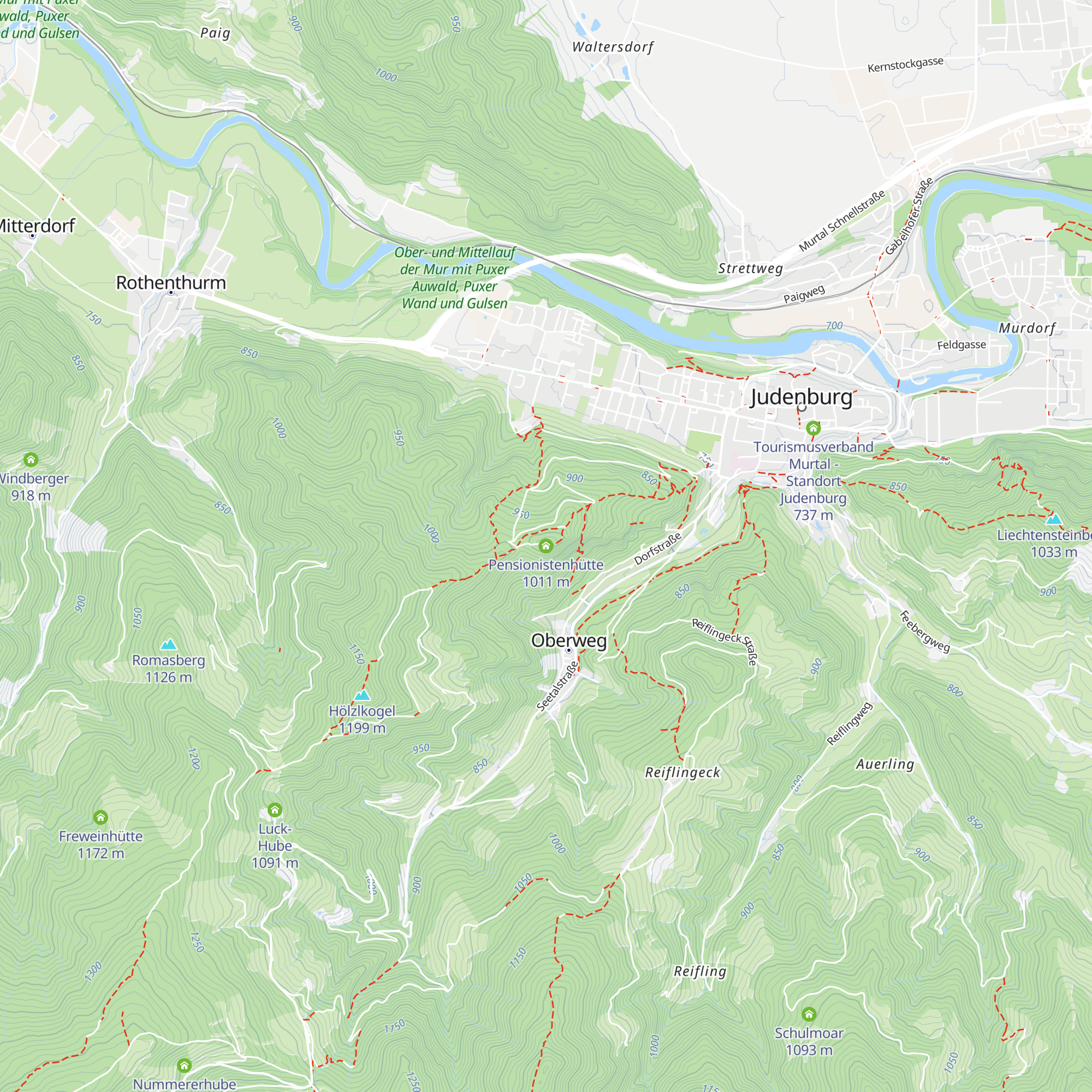 Pensionistenhütte map