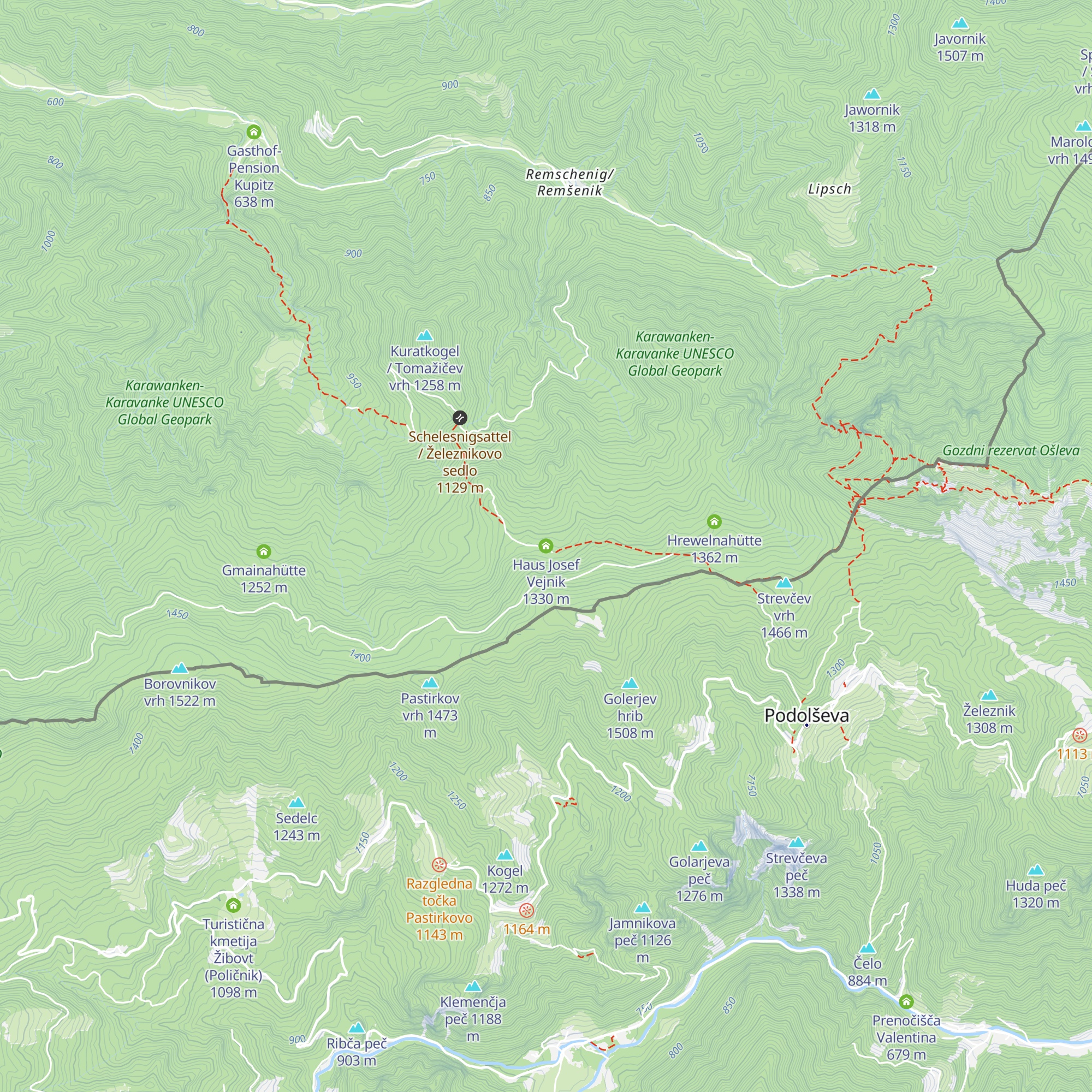 Haus Josef Vejnik map