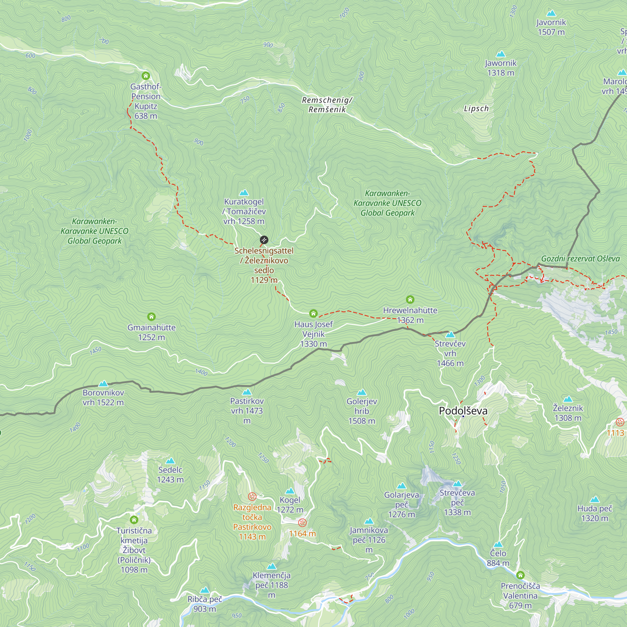 Haus Josef Vejnik map