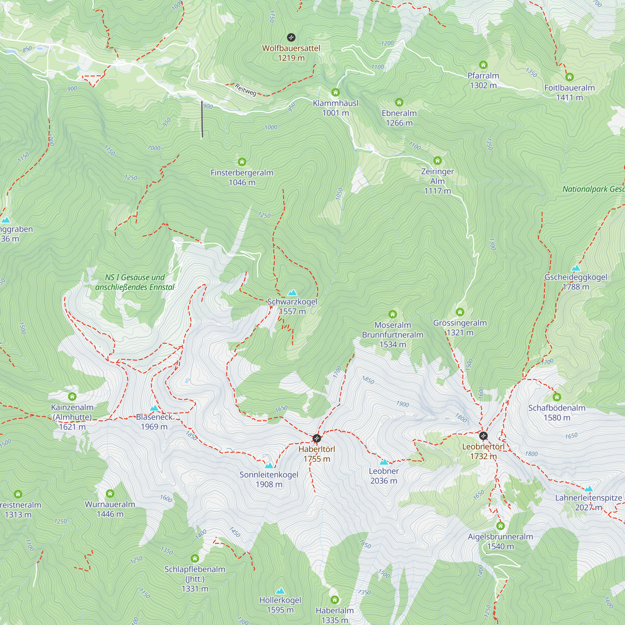 Ploden (Alm) map