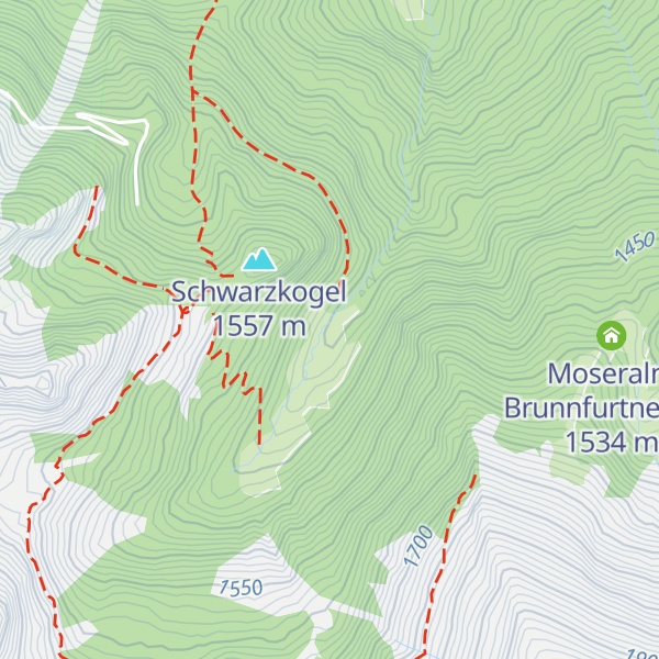 Map of Ploden (Alm)