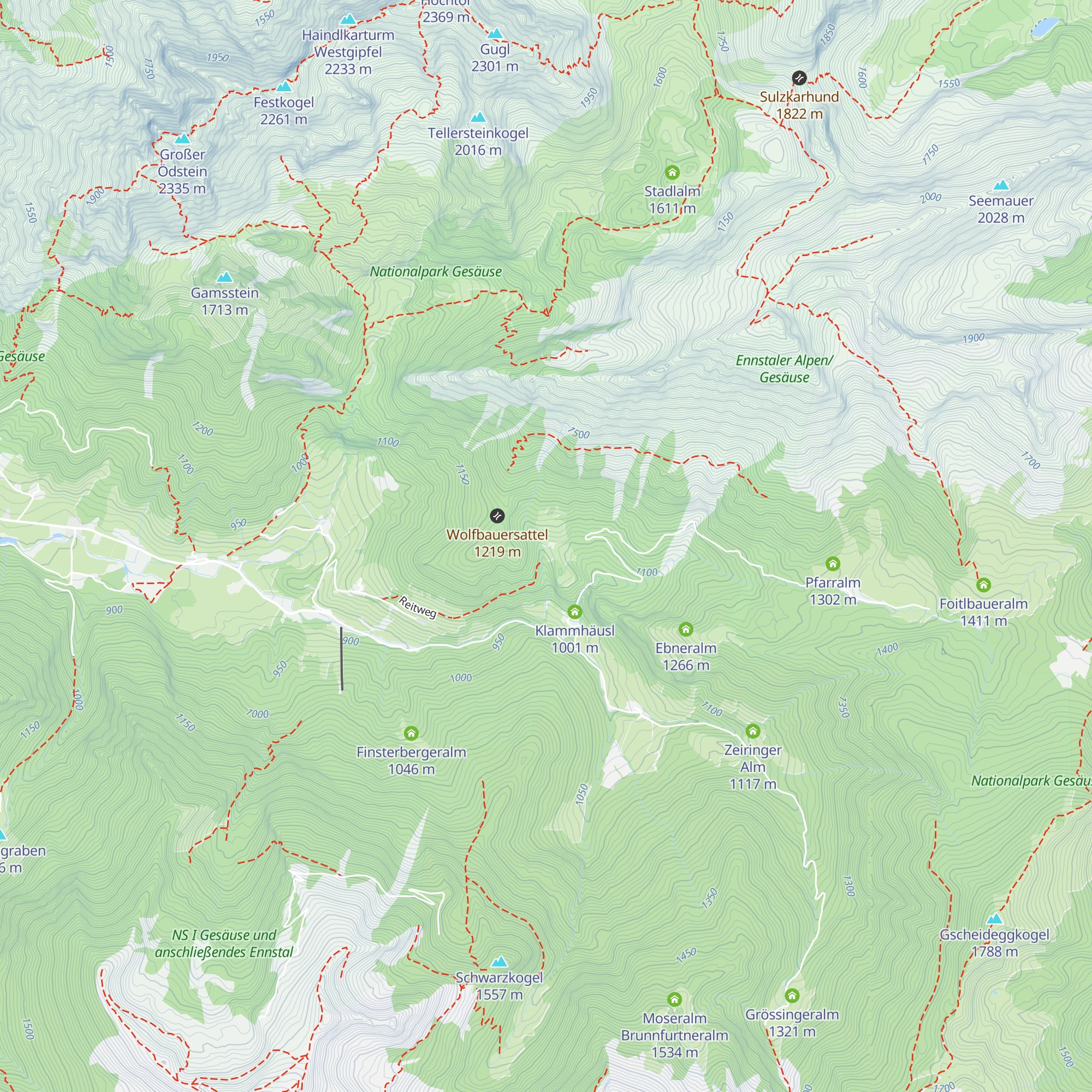 Kölblalm - Almhütte map