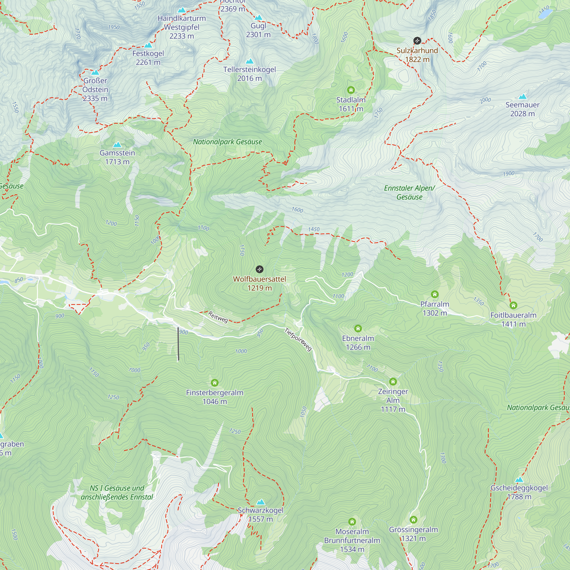 Kölblalm - Almhütte map