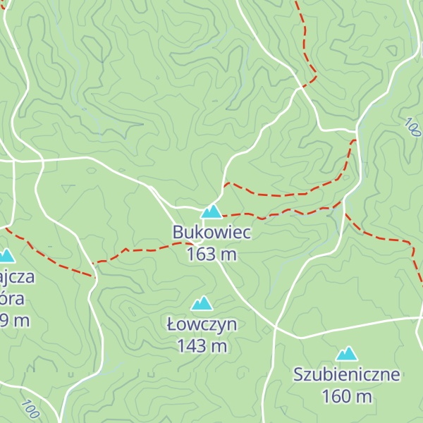 Map of Bukowiec
