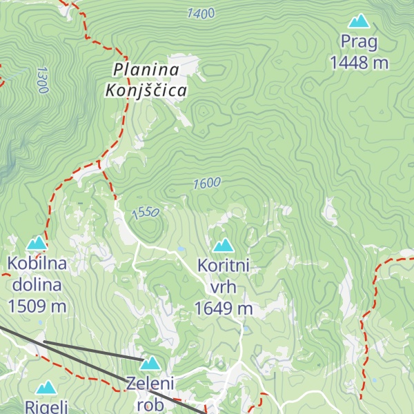 Map of Petelinc