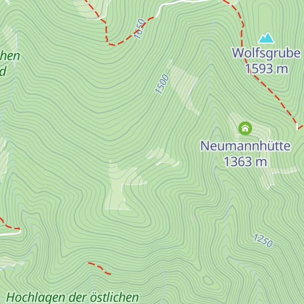 Map of Hochbrandhütte