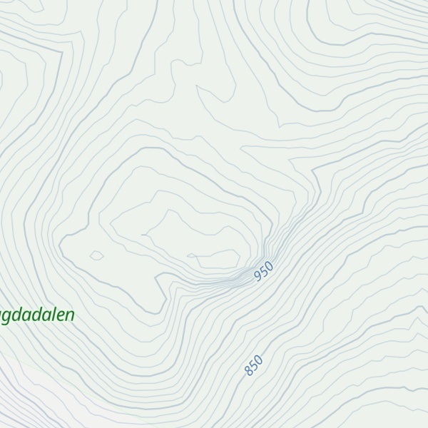 Map of Åarjeltjahke