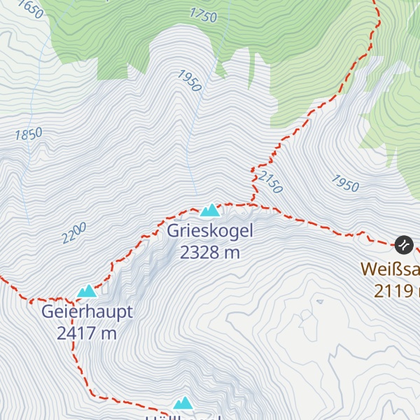 Map of Grieskogel