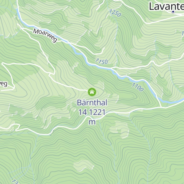 Map of Bärnthal 14