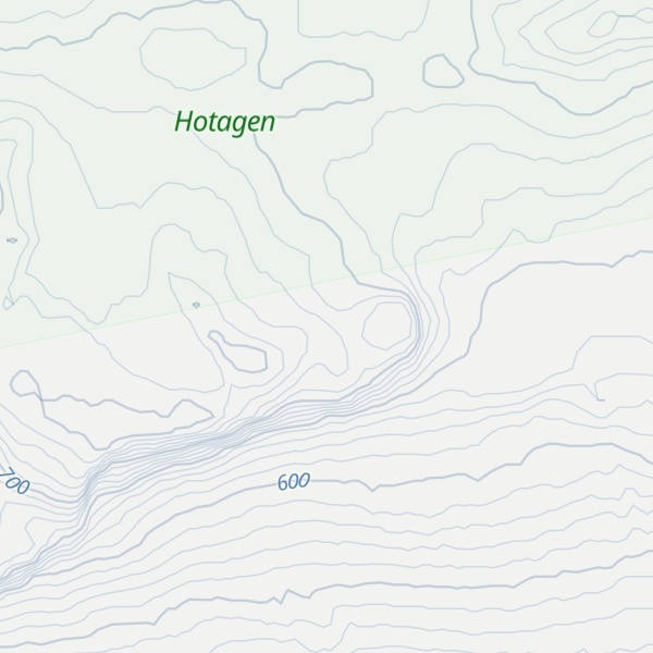 Map of Västra Tjärnafjället