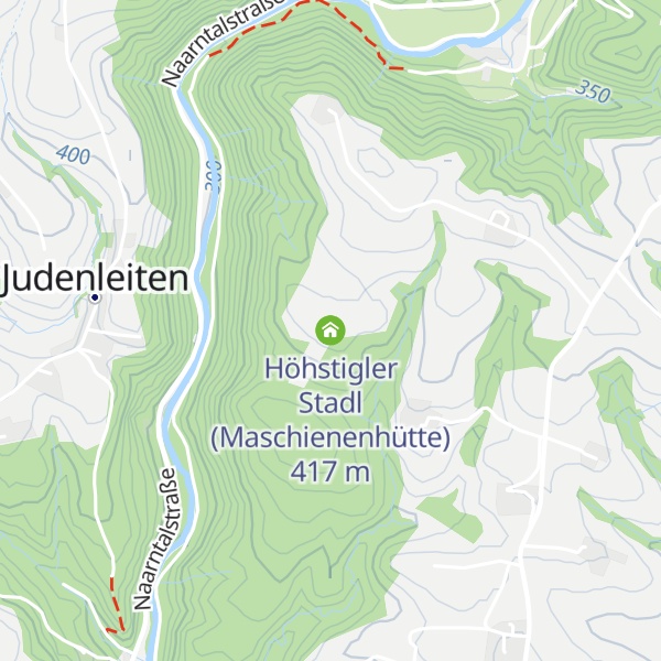 Map of Höhstigler Stadl (Maschienenhütte)