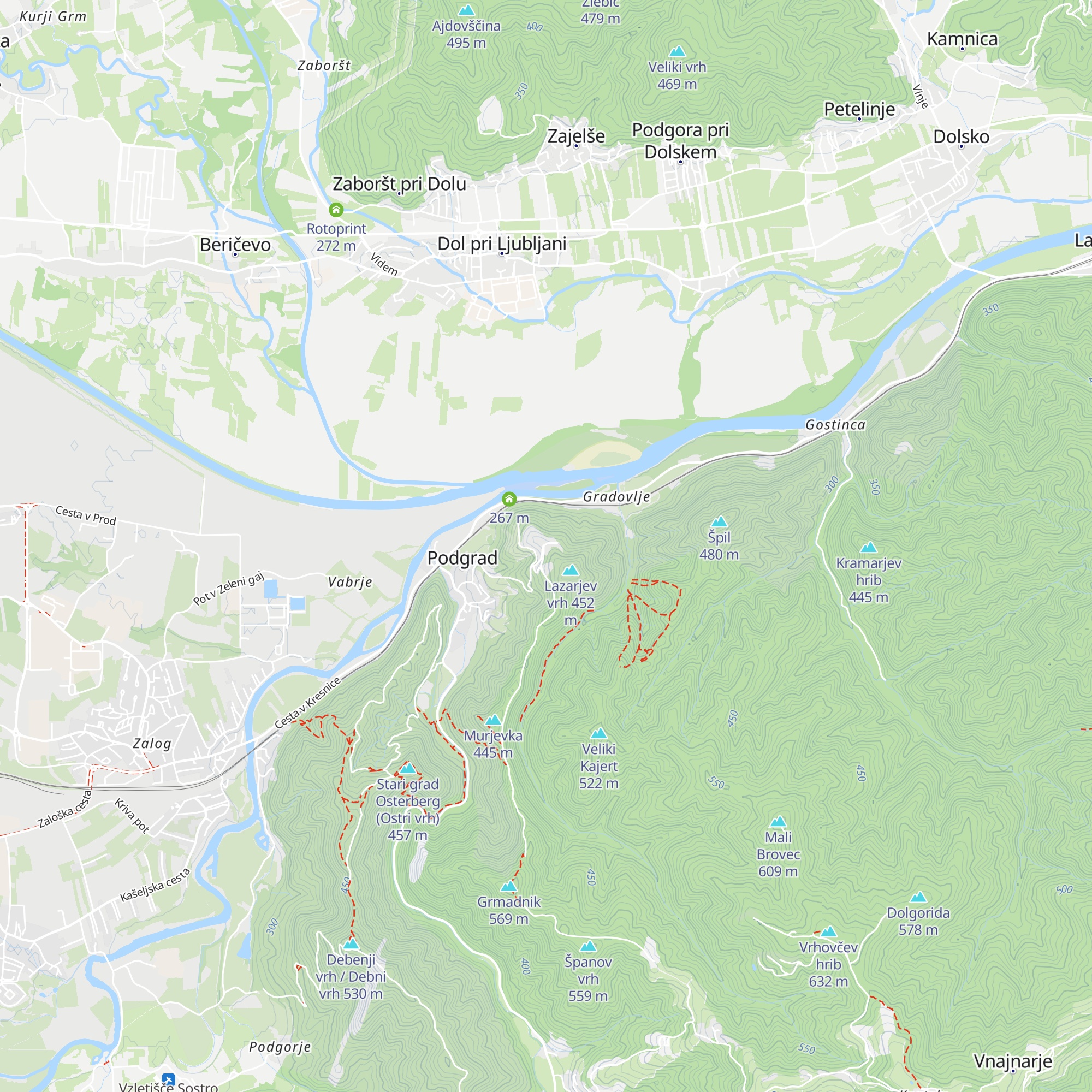 Lazar map