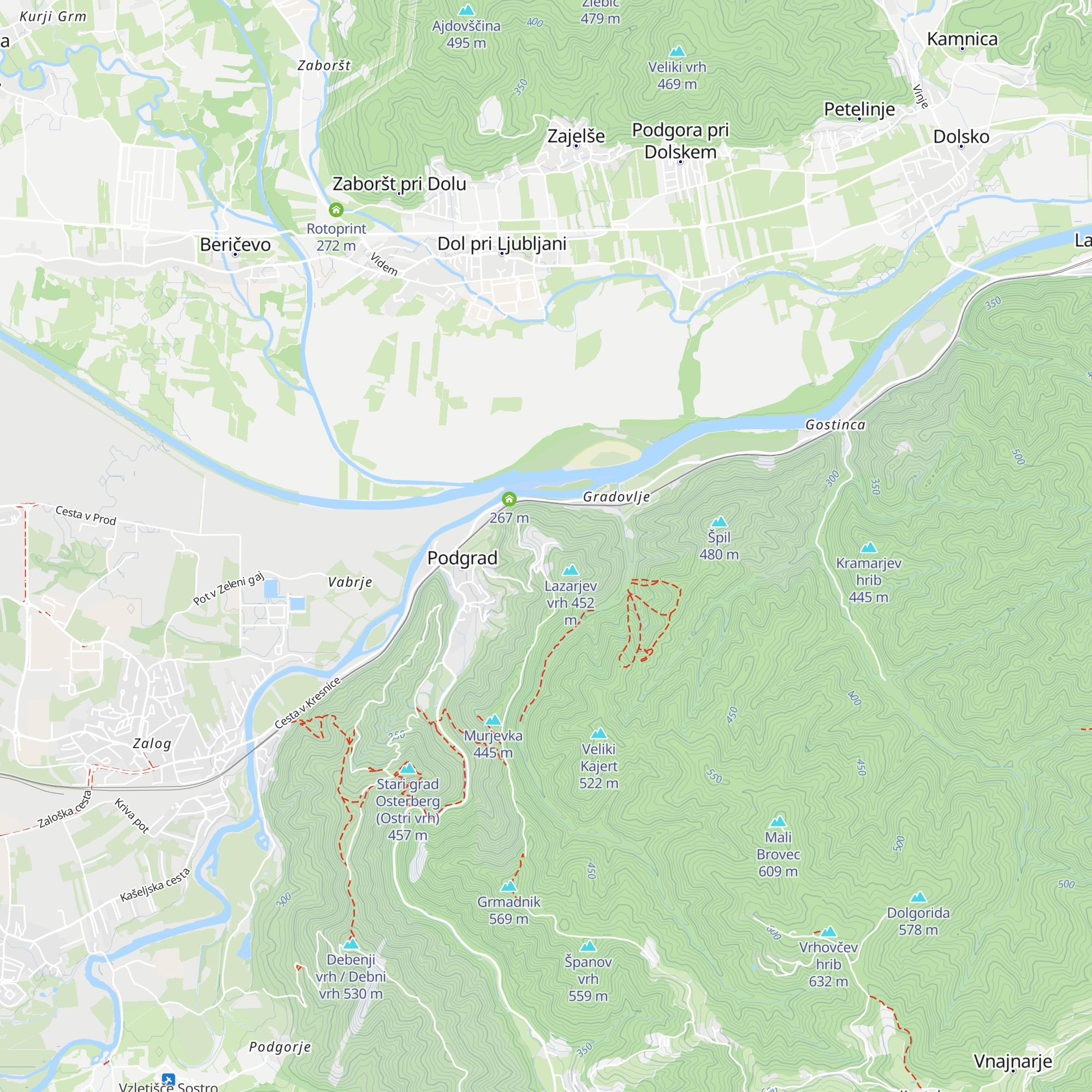 Lazar map