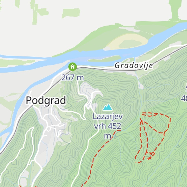 Map of Lazar