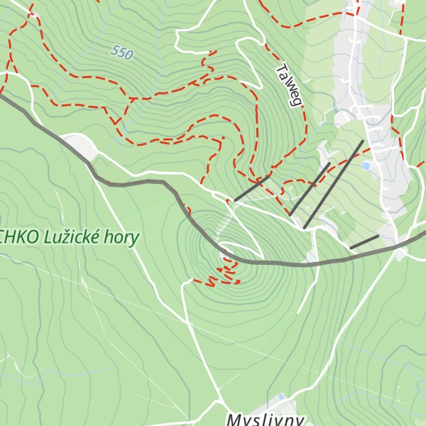 Map of Hickelstein