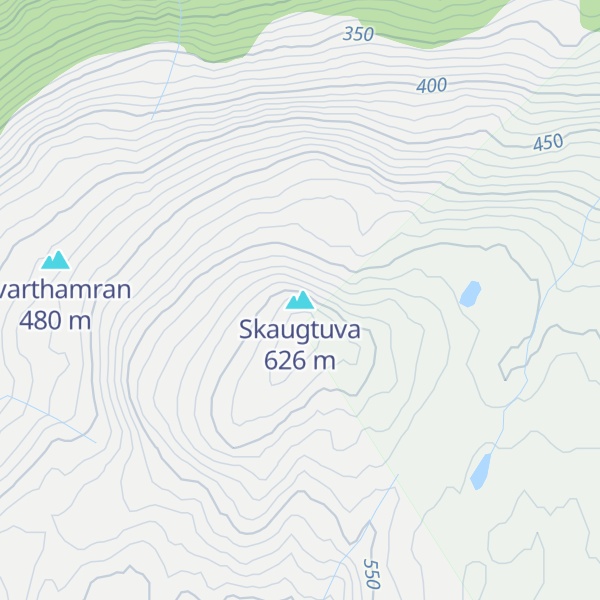 Map of Skaugtuva