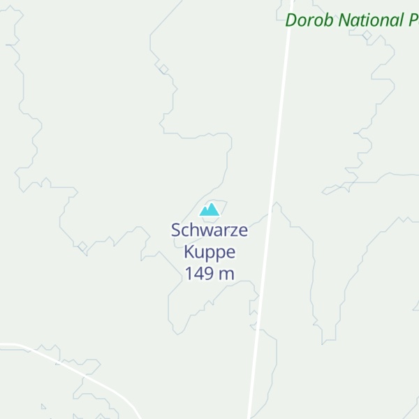 Map of Schwarze Kuppe