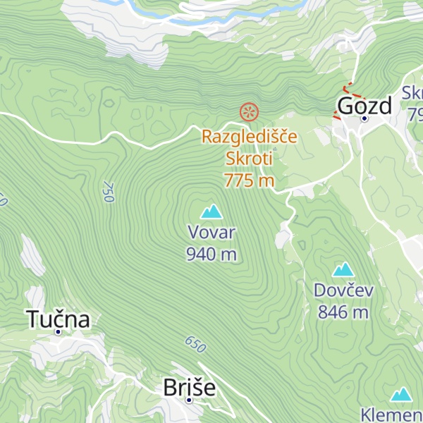 Map of Vovar